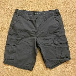 Sonoma Gray Cargo Shorts